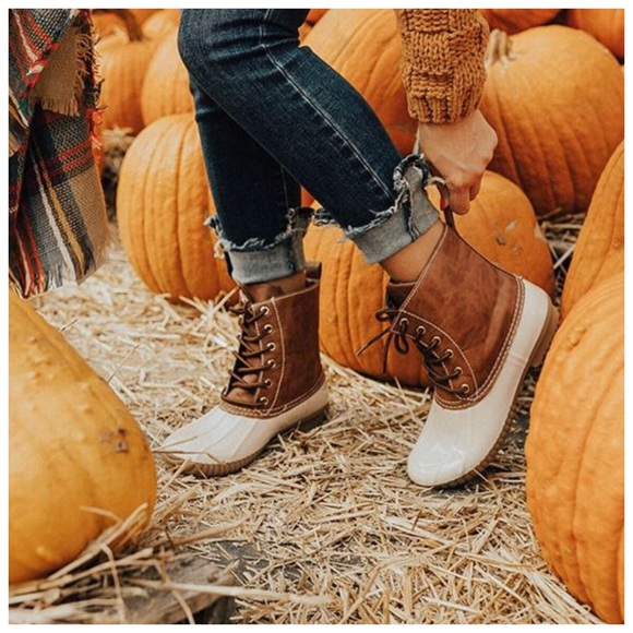 BEST SELLER✨ New beige duck boots - Picture 3 of 3